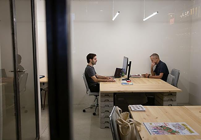 Espacio de coworking.