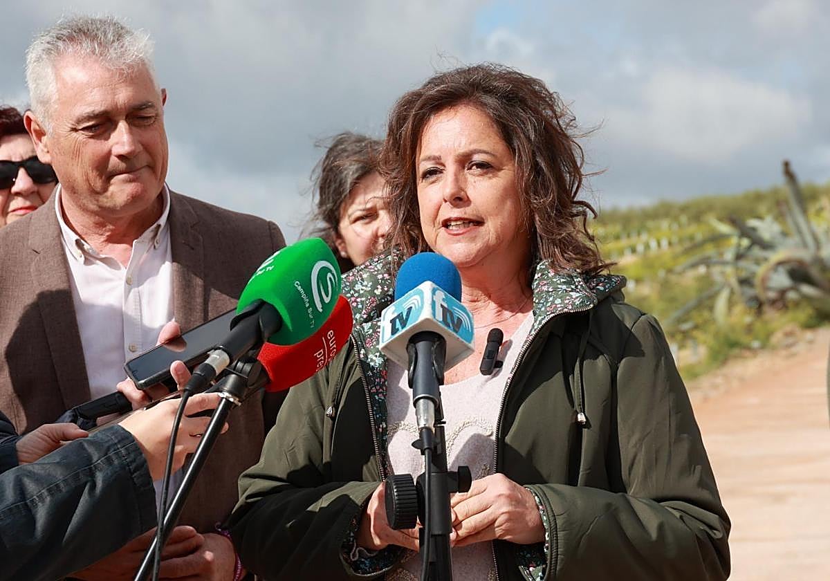 La consejera de Sostenibilidad y Medio Ambiente de la Junta de Andalucía, Catalina García.
