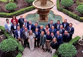 Foto del PP con motivo de la reunión en Jaén de la FEMP.