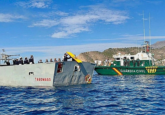 La Armada Española se suma a la conmemoración del 463 aniversario del Naufragio de 25 galeras en La Herradura