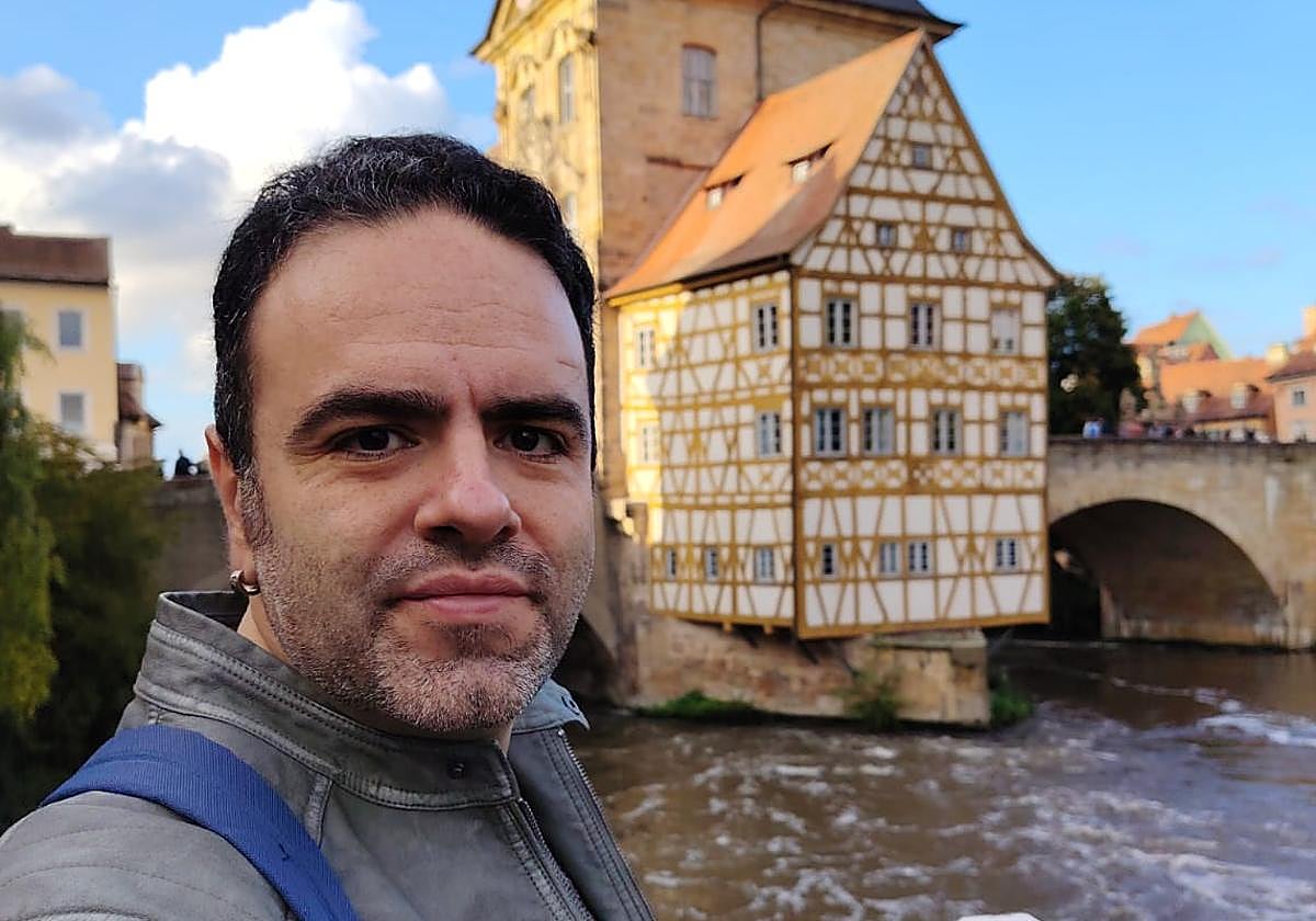 El granadino Francisco en Alemania.