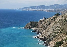 Acantilados de Maro-Cerro Gordo, donde fue hallado el cadáver.