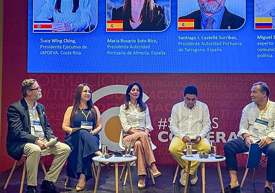 El Puerto de Almería muestra en Cartagena de Indias su integración con la ciudad