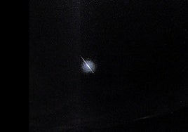 La Oriónida que se pudo ver en el cielo de Benamaurel.