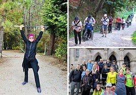 Momentos de la experiencia vivida este mes de octubre.