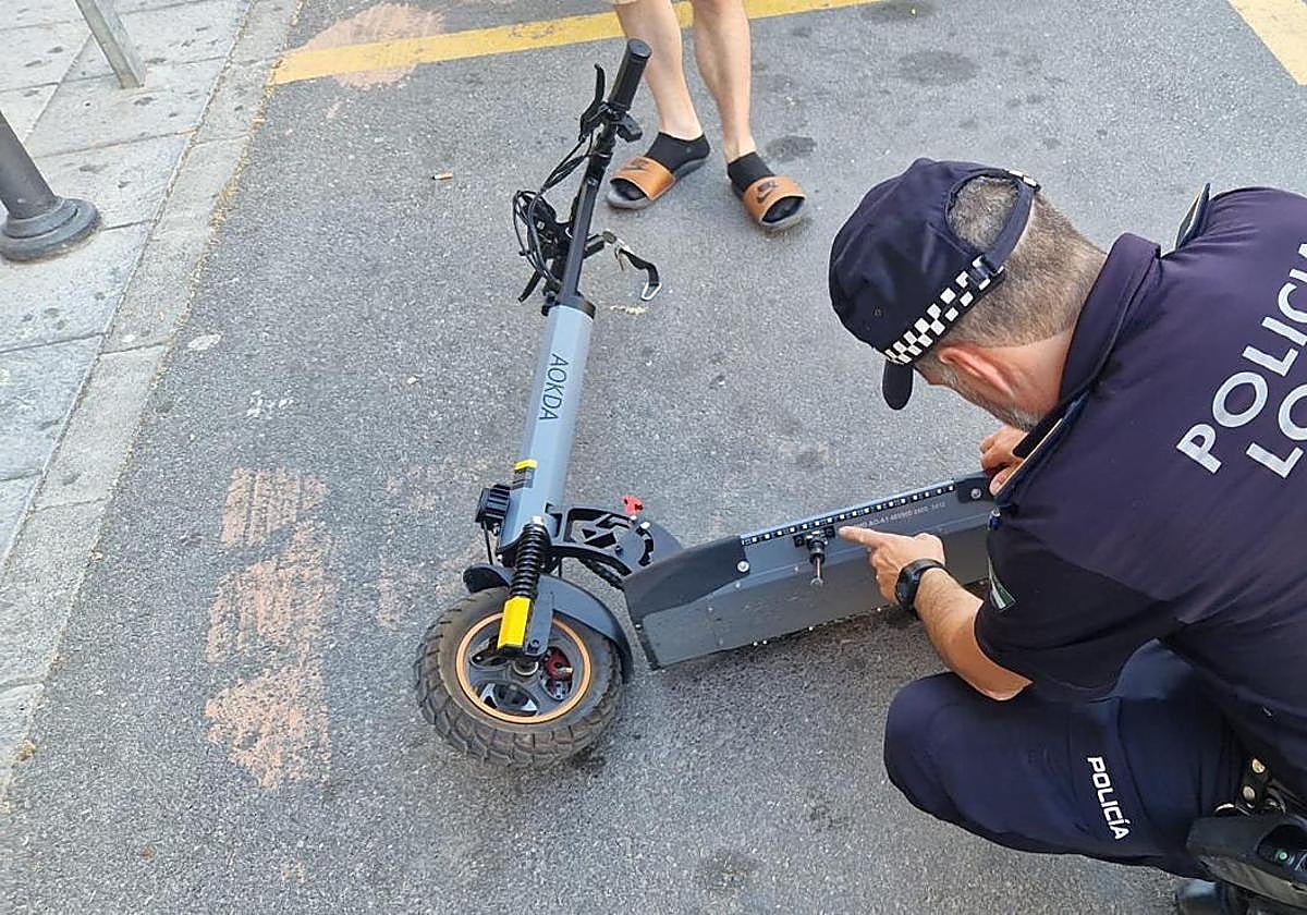 La Policía Local refuerza la seguridad vial con una campaña de vigilancia sobre Vehículos de Movilidad Personal (VMP)