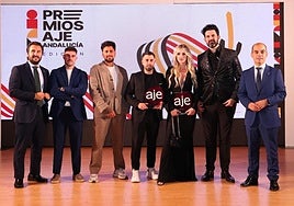 Ganadores de los Premios AJE Andalucía.