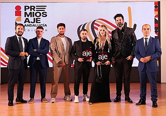 Ganadores de los Premios AJE Andalucía.