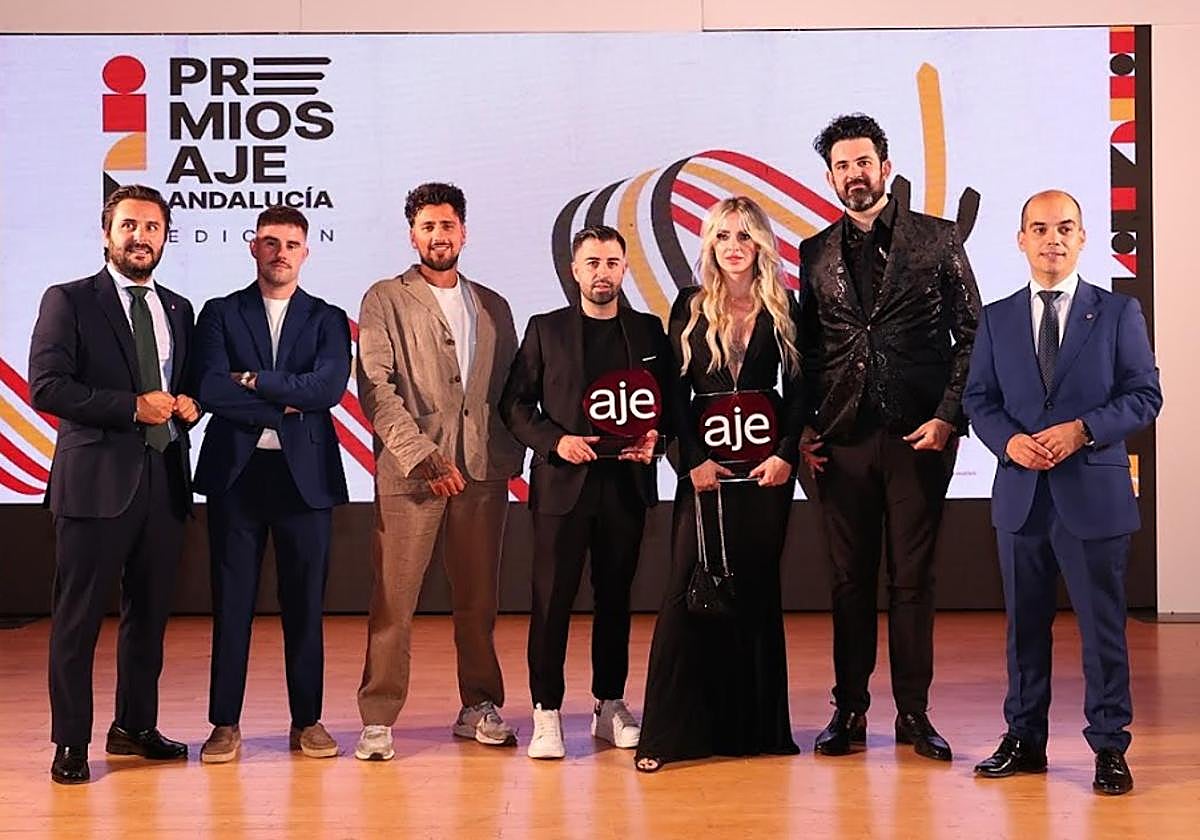 Ganadores de los Premios AJE Andalucía.