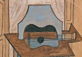 El cuadro de Picasso desaparecido la pasada semana.