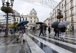 Lluvia en Andalucia.