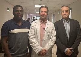 De izquierda a derecha: Hernani Gil, Fernando Vázquez y José Manuel Cózar.