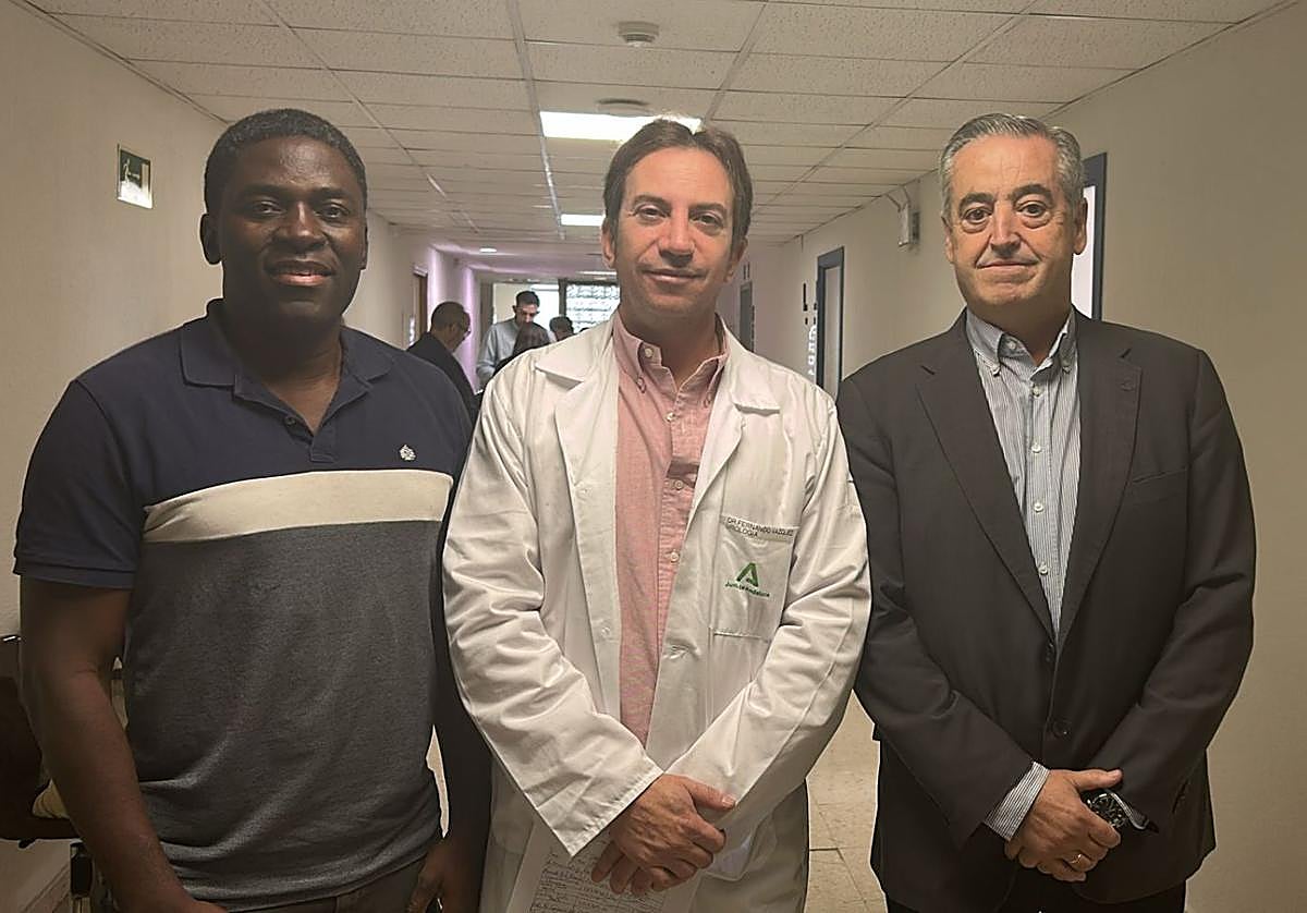 De izquierda a derecha: Hernani Gil, Fernando Vázquez y José Manuel Cózar.