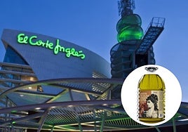 El Corte Inglés reta a Carrefour tirando el precio de una garrafa de aceite de oliva extra picual.