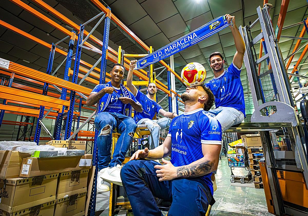 Los jugadores del Maracena, a por el trabajo de sus vidas