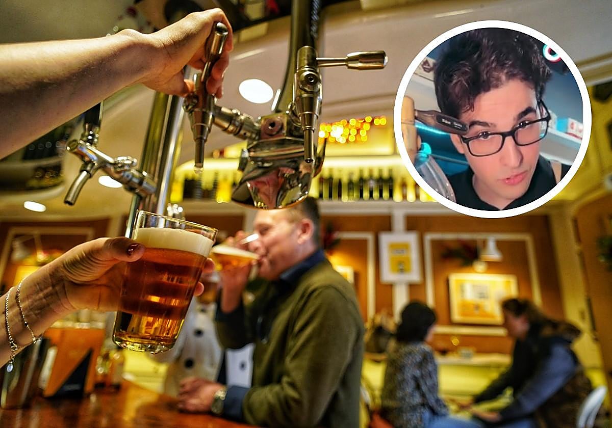 El truco de un experto para saber si una cerveza está bien tirada