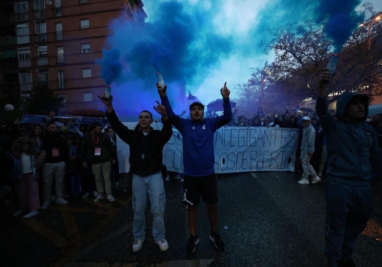 Histórico recibimiento al Maracena en Los Cármenes