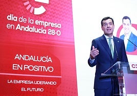 Juanma Moreno anuncia una inversión de 140 millones para arreglar 1.000 kilómetros de carreteras de Andalucía.