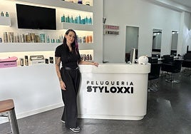 La peluquera granadina Any K.