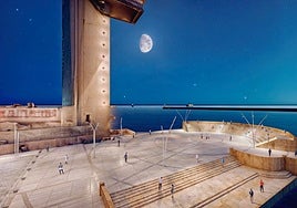 Imagen virtual del proyecto para el Muelle de Levante del Puerto de Almería.