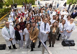 El hospital de Neurotraumatología Virgen de las Nieves conmemora el Día Mundial del Ictus.