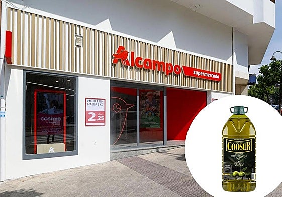 Oferta exprés de Alcampo: aceite de oliva Coosur a menos de 4 euros el litro.