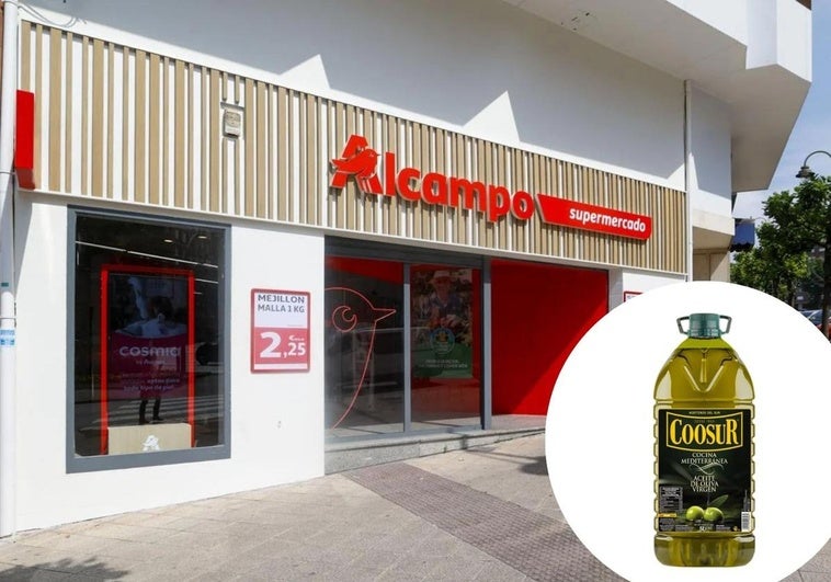 Alcampo reta a Carrefour y El Corte Inglés con un ofertón de aceite de oliva virgen extra Coosur