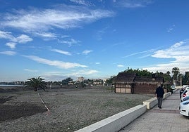 Playa de Motril, este miércoles por la mañana.