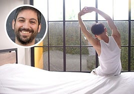 El truco del farmacéutico Álvaro Fernández para despertarse de bune humor.