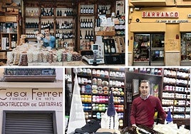 Especias Barranco, Casa Ferrer-Guitarras Artesanales, Mercería Viuda de Sáez u Oliver, algunos de los galardonados.