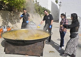 Celebraciónd e las fiestas en honor a Santiago Apostol en Saleres