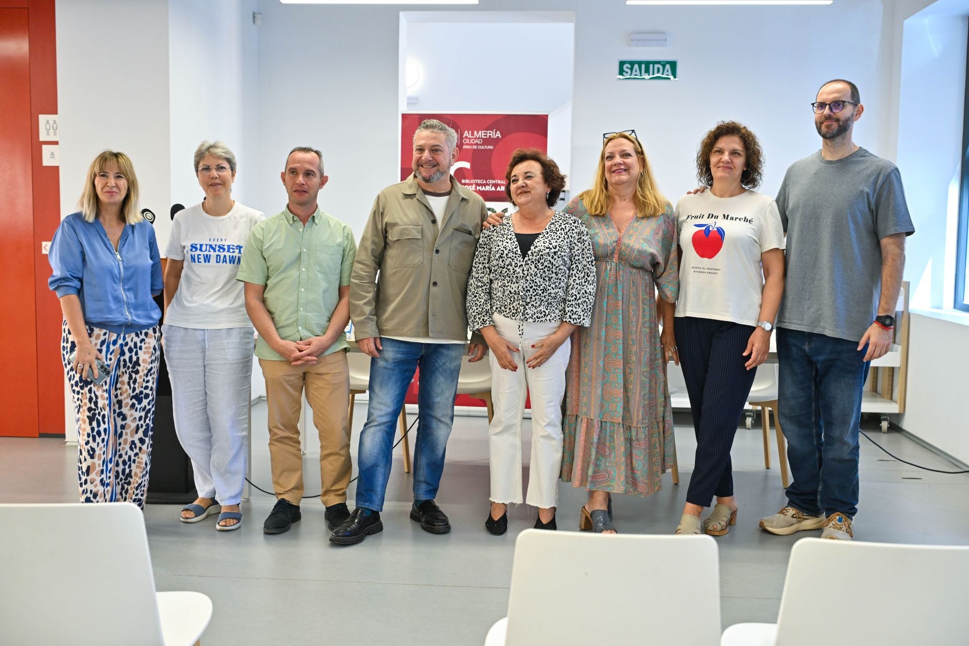 Participantes en la presentación de las actividades de noviembre.