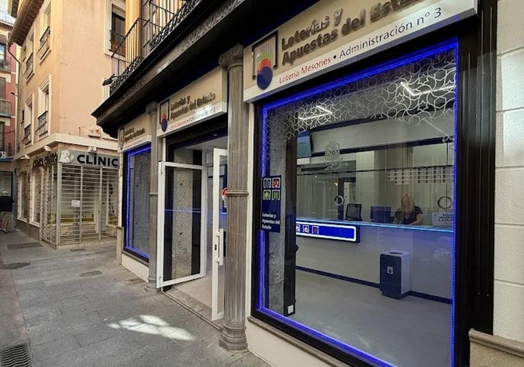 La Bonoloto deja un premio en pleno centro de Granada