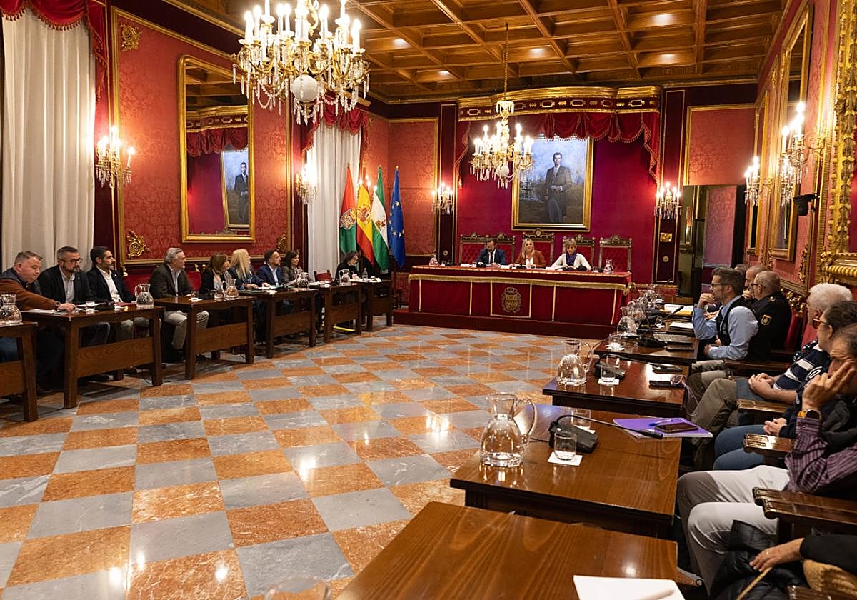 Reunión de la Junta Local de Protección Civil en la que se ha validado la actualización del plan