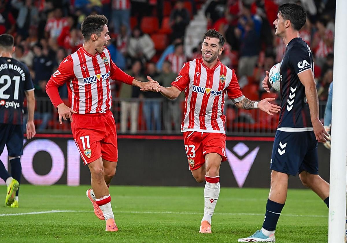 Arribas y Embarba, los que más disparan en la UDA.