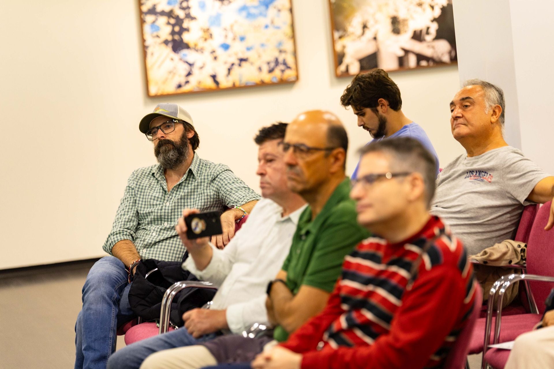 El Aula de Cultura de Berna González Harbour en fotos