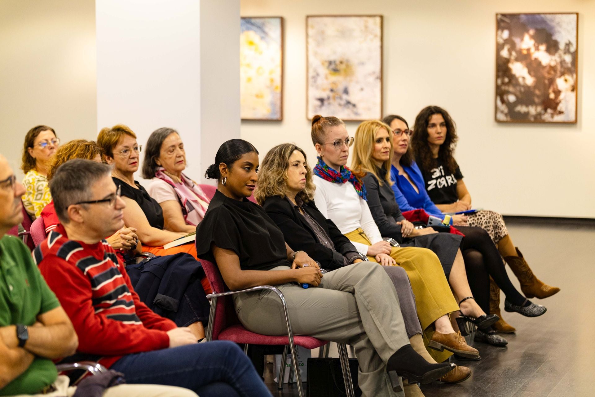 El Aula de Cultura de Berna González Harbour en fotos