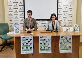 Rueda de prensa que ha tenido lugar en la Asociación de la Prensa de Jaén.