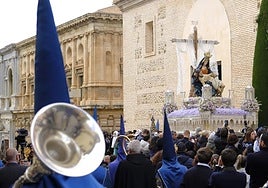 Nuestra Señora de las Angustias Coronada de Santa María de la Alhambra este Sábado Santo