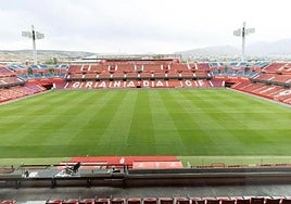 Panorámica de Los Cármenes este pasado verano.