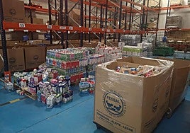 Recogida de alimentos en ediciones anteriores.