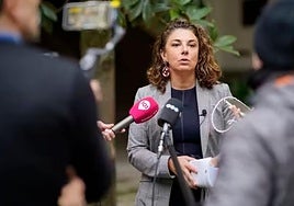 La portavoz socialista Raquel Ruz.