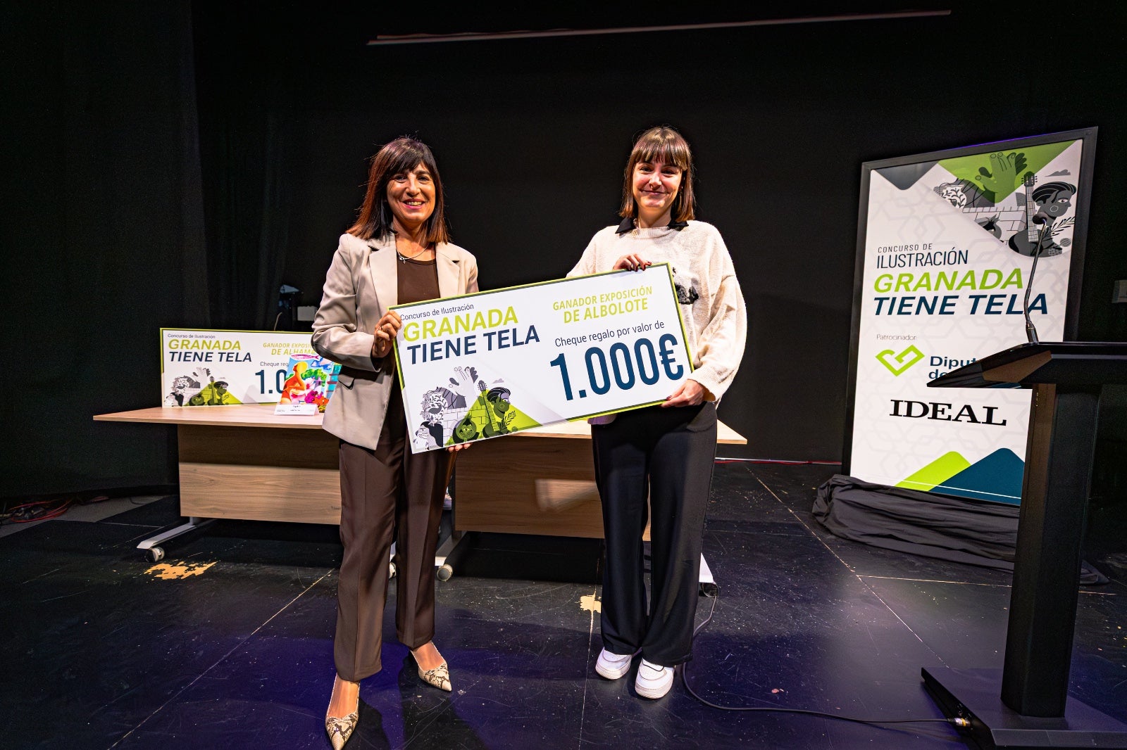 Las imágenes de la entrega de galardones de la segunda edición de &#039;Granada tiene tela&#039;