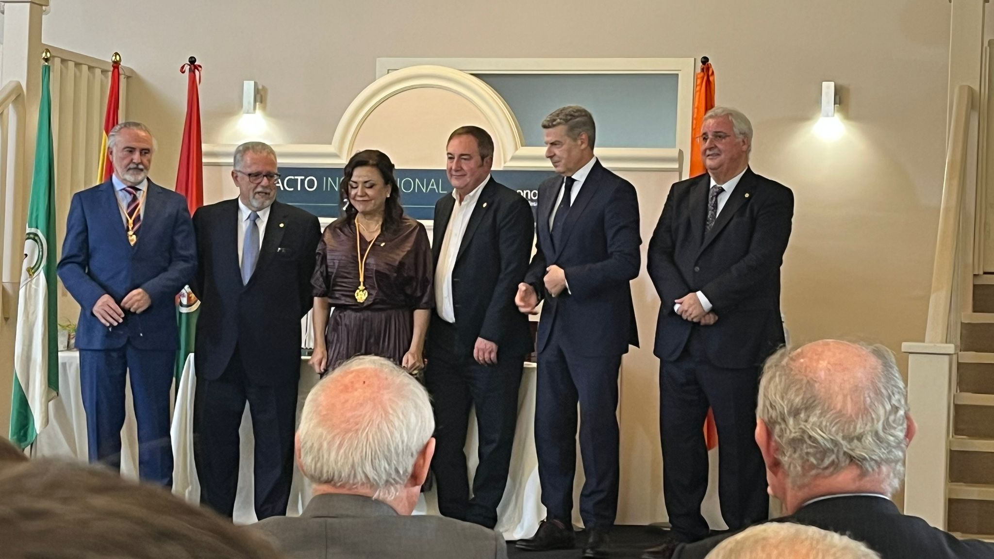 Las imágenes de la toma de posesión de la nueva decana del Colegio Profesional de Economistas