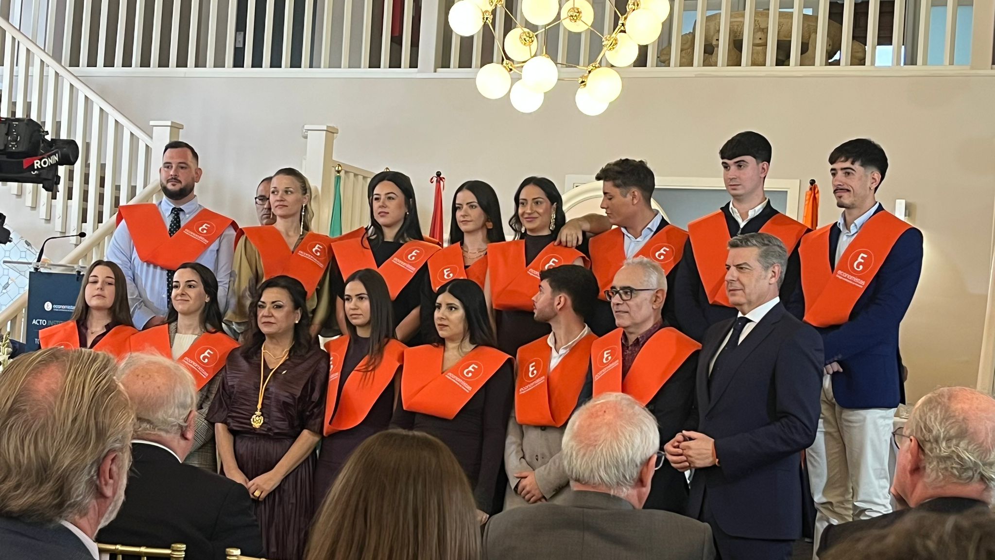 Las imágenes de la toma de posesión de la nueva decana del Colegio Profesional de Economistas