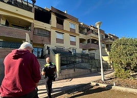 Piso en el que tuvo lugar la deflegración.