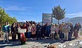 Acto de Memoria Democrática en el barranco del Carrizal de Órgiva