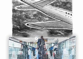 El vuelo sin hora a Madrid