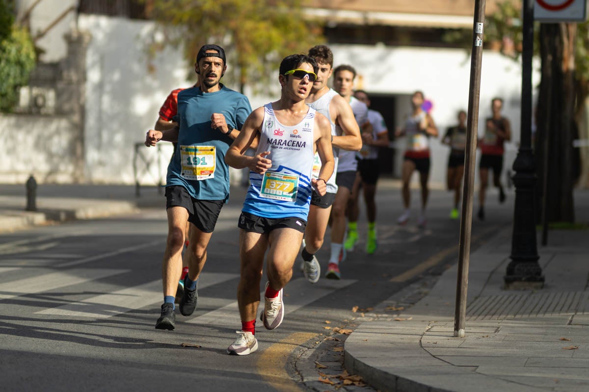 Encuéntrate en la carrera Universidad-Ciudad de Granada