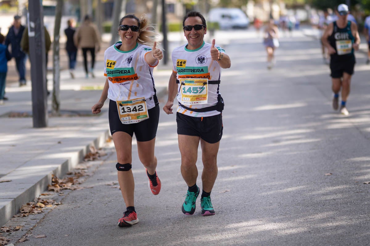 Encuéntrate en la carrera Universidad-Ciudad de Granada